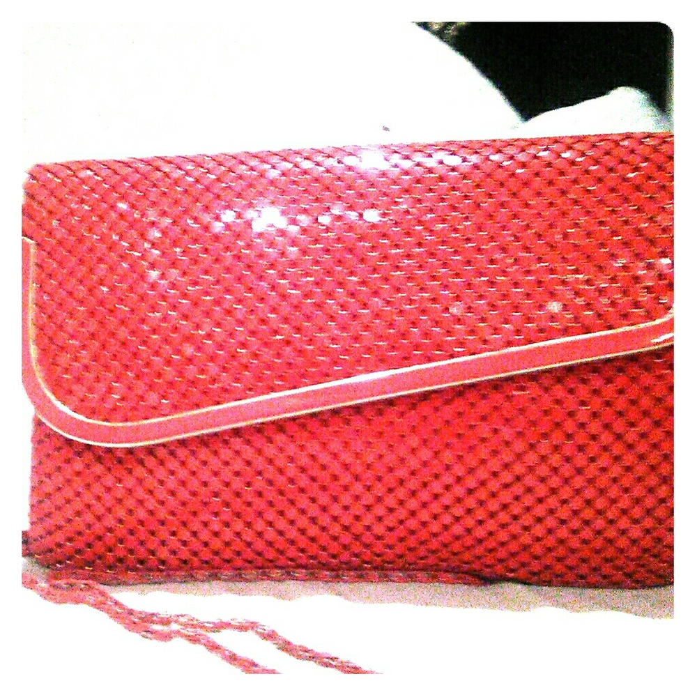 Vintage chain mesh bag